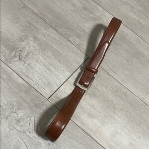 Brown Leather Belt, Size M/L 35-37" (89-94cm)